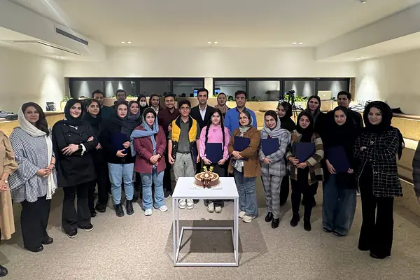 جشن پایان دوره حضوری فن بیان هادی بختیاری در اصفهان